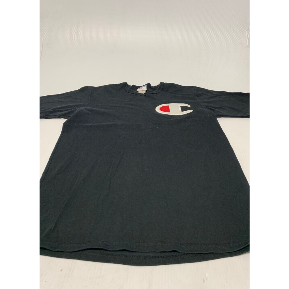 VTG Champion T-shirt Short Sleeve Black L Men's A82
